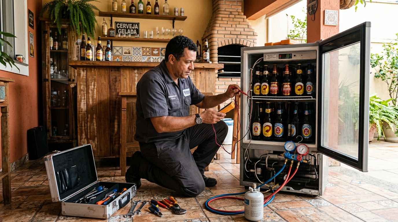 Recarga de Gás para Cervejeira